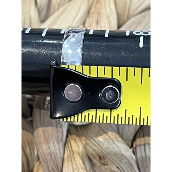 Handmade Sterling Silver Emerald Poison Ring Sz 7 Victorian Goth Fairy Grunge - Picture 10 of 10